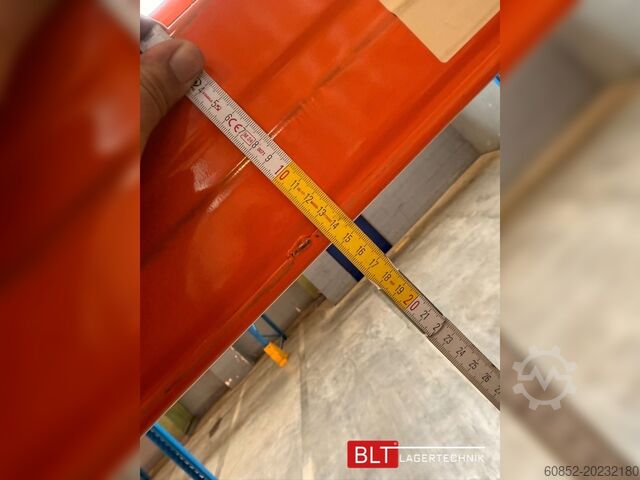 Βιομηχανική ραφιέρα βαρέως τύπου ca. 33,3 lfm Stow Palettenregale H:700cm 3200 kg Fachlast Boden +3 , Hochregale