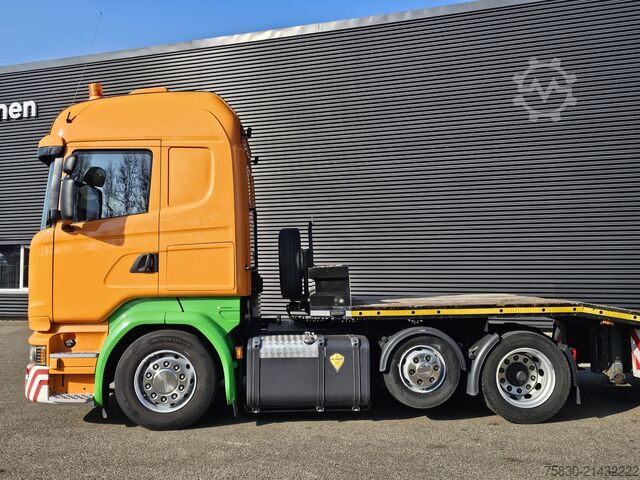 Nooteboom 3-akslet trailer + SCANIA R450 6x2 Nooteboom 3 AXLE TRAILER + SCANIA R450 6x2