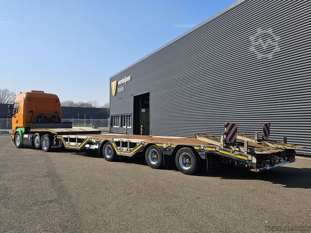 Nooteboom 3-akslet trailer + SCANIA R450 6x2 Nooteboom 3 AXLE TRAILER + SCANIA R450 6x2