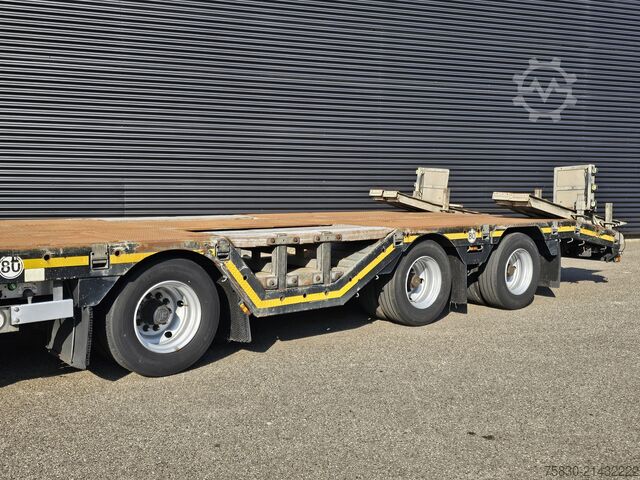 Nooteboom 3-akslet trailer + SCANIA R450 6x2 Nooteboom 3 AXLE TRAILER + SCANIA R450 6x2