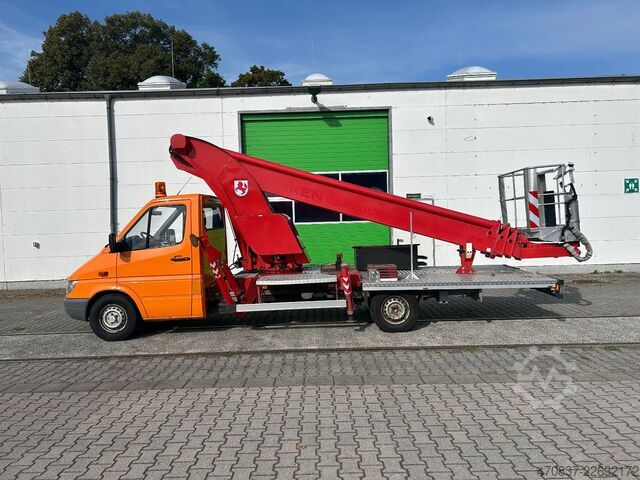 Kamyon üzeri eklemli platform MERCEDES-BENZ Spinter 311 / Teupen EURO B 25 T