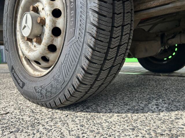 Kamyon üzeri eklemli platform MERCEDES-BENZ Spinter 311 / Teupen EURO B 25 T