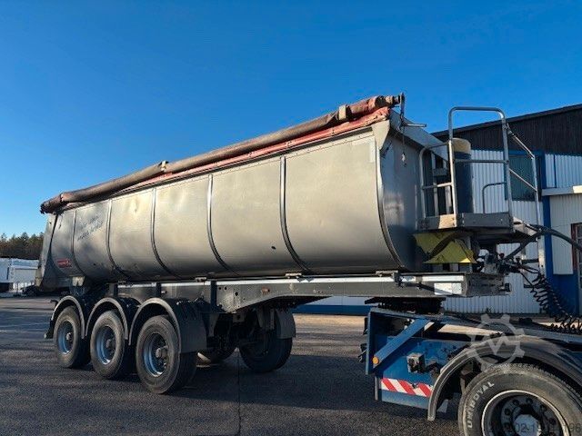 Semi-remorque benne LANGENDORF Stahlhalbschalenmulde iso, SKS-HS 24/29, 24cbm