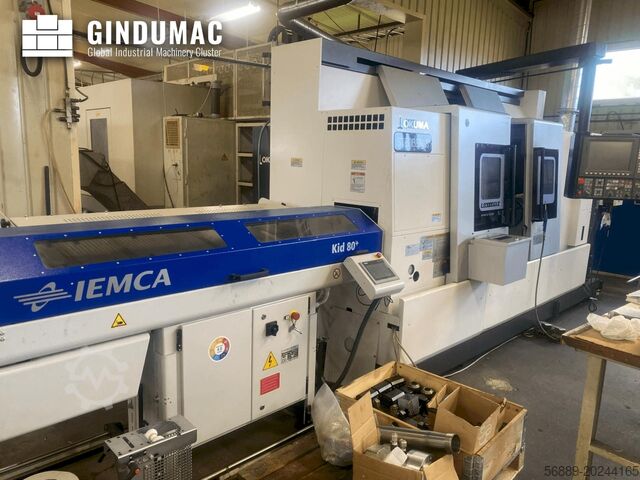 Οριζόντια μηχανή περιστροφής Okuma LB 3000 EX II with Iemca KID 80