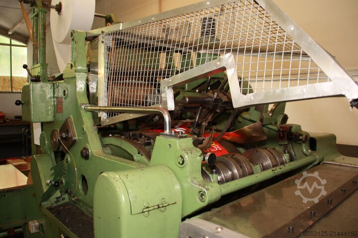 Blokkaljú tasakgyártó gép, SOS-zacskók Windmöller & Hölscher Triumph 3A + QMS 992 (vierfarbig)