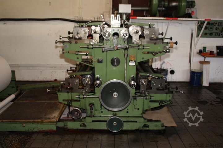 Blokkaljú tasakgyártó gép, SOS-zacskók Windmöller & Hölscher Triumph 3A + QMS 992 (vierfarbig)