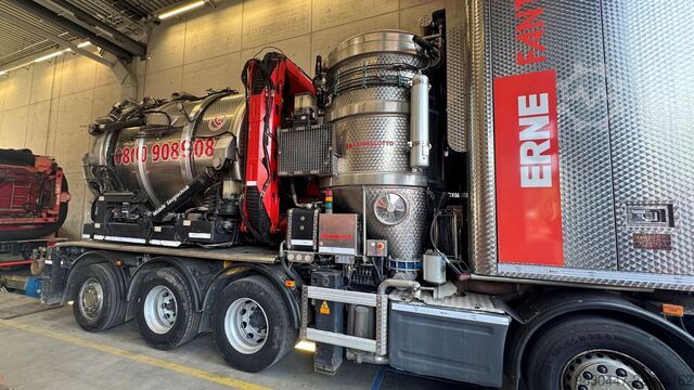 Aspirator de materiale (saugbagger) Scania R 730 Cappellotto Cap Geo
