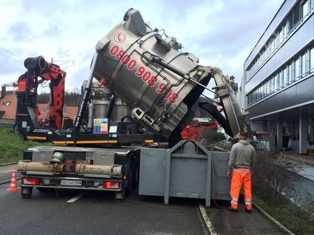 Aspirator de materiale (saugbagger) Scania R 730 Cappellotto Cap Geo