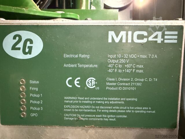 Bloque central combinada de calor y electricidad 2G Blockheizkraftwerk avus 500 plus
