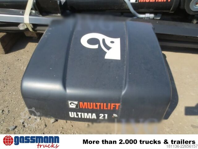 Roll-off tipper truck HIAB Ultima 21S56 Abrollanlage, Funkfähig