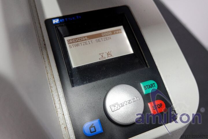 Dispozitiv de alocare DR 100 cu accesorii complete Retsch ZM 200 Ultra-Zentrifugalmühle