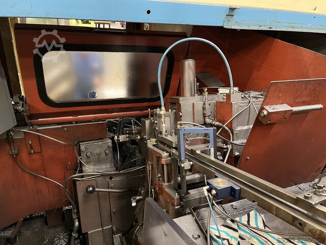 Dispozitiv combinat de ascuțit vârfuri și rulat filete National Machinery FXTC