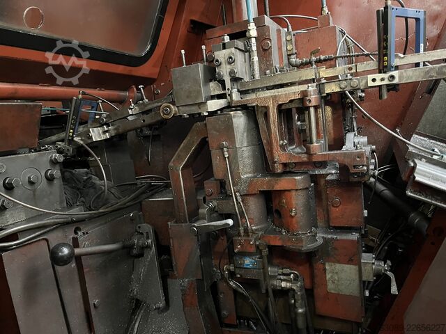 Dispozitiv combinat de ascuțit vârfuri și rulat filete National Machinery FXTC
