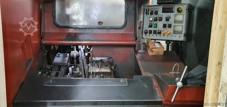 Dispozitiv combinat de ascuțit vârfuri și rulat filete National Machinery FXTC