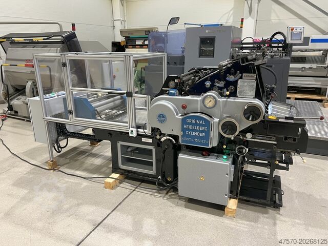 Warmstempelmachine Heidelberg Cylinder KSB 40×57 Hot Stamping machine