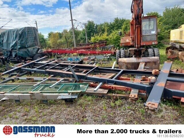 Kamion sa zamjenjivom nadogradnjom  versch. BDF-Wechselrahmen