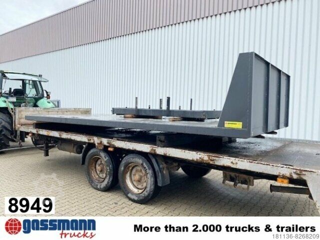 Φορτηγό με επίπεδη καρότσα Atlas Plattformaufbau, Alu-Boden