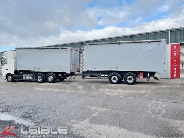 Kipper LKW DAF XF 480 SSC*ALU Kipper*Komplettzug*90m³*231 TKM*