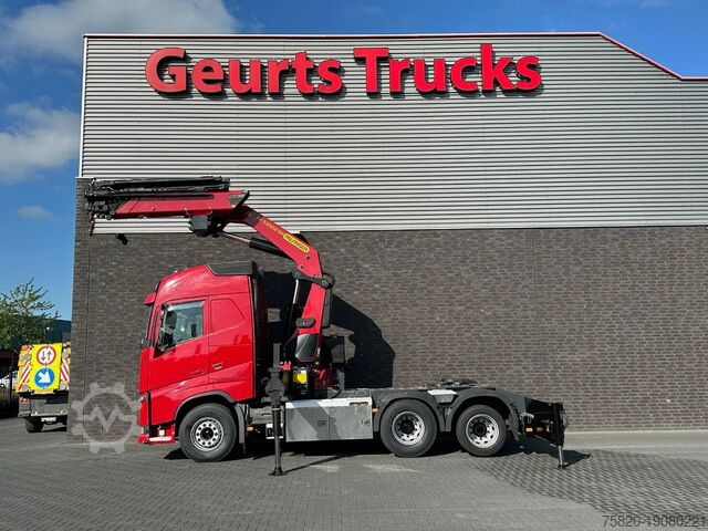 Vrachtwagen met kraan Volvo FH 500 6X2 TREKKER / SATTELZUG/TRACTOR UNIT/ CA...