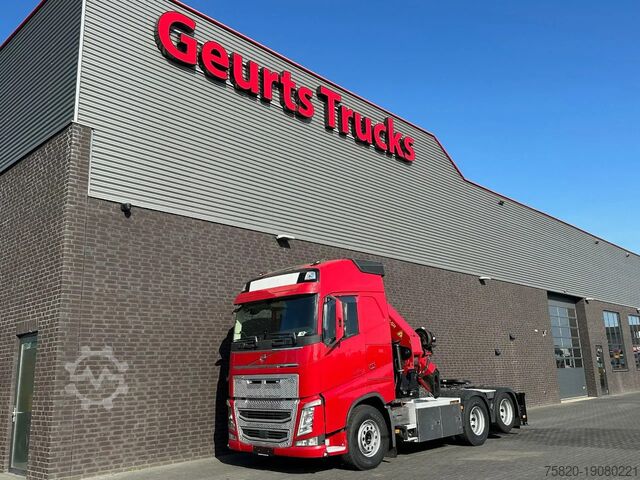 Vrachtwagen met kraan Volvo FH 500 6X2 TREKKER / SATTELZUG/TRACTOR UNIT/ CA...