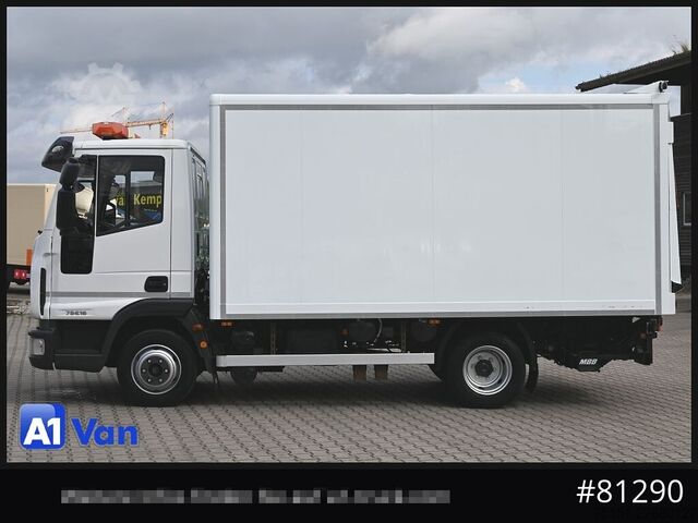 Furgone chiuso IVECO Eurocargo 75E16 Koffer, LBW, Klima, 2x AHK