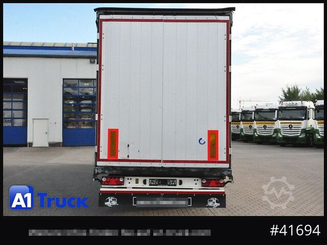 Semirimorchio con telone SCHMITZ Speed Curtain, Lift 455/40 R 22.5, Hubdach,