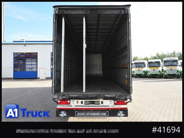 Semirimorchio con telone SCHMITZ Speed Curtain, Lift 455/40 R 22.5, Hubdach,