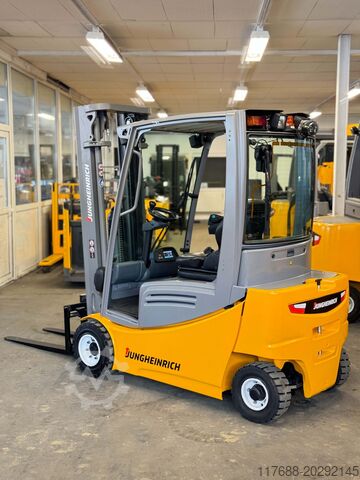 Elektrisch 4-wiel Jungheinrich EFG 320 - Service Neu - Batterie 83% + Garantie