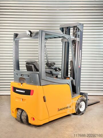 Elektryczny wózek trzykołowy Jungheinrich EFG 220 - Service Neu - NUR 3450Std. - Garantie