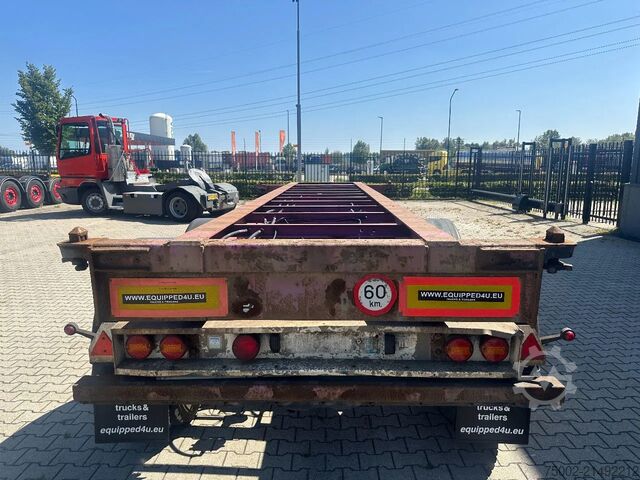 Transport av containrar Flandria SPRING / BLATT / LAMES / BLAD, 20FT