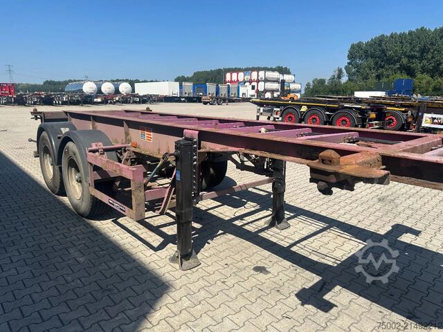 Transport av containrar Flandria SPRING / BLATT / LAMES / BLAD, 20FT