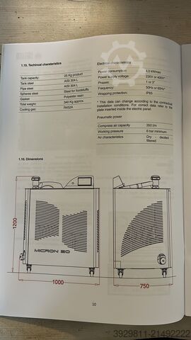 Rafinér čokolády, krémy SELMI MICRON 25