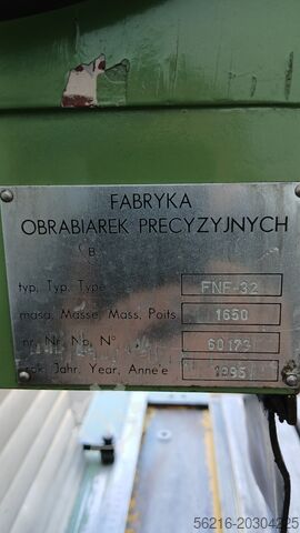 Fræser ISO 40 AVIA FNF 32