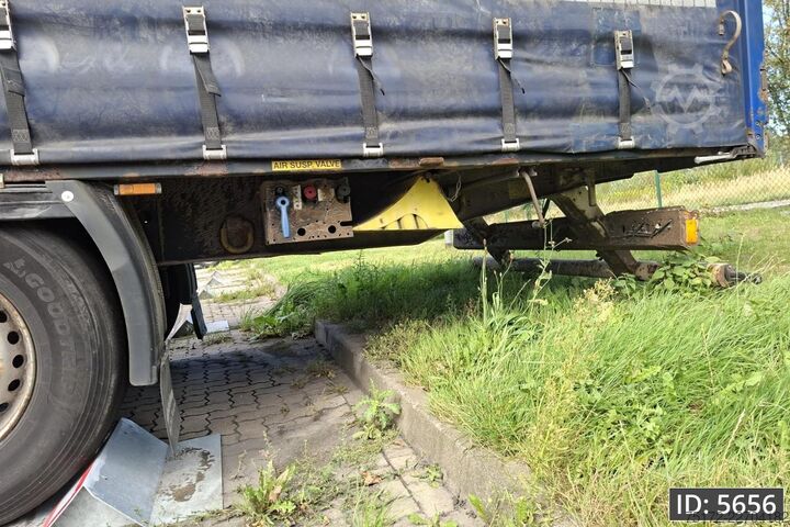 Schuifzeilen Krone SD / BPW Disk / Huckepack