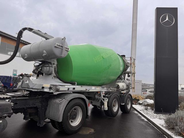 Félpótkocsi MÜLLER-MITTELTAL SF32BM/BT Liebherr HTM1004 10m³ BPW Liftachse