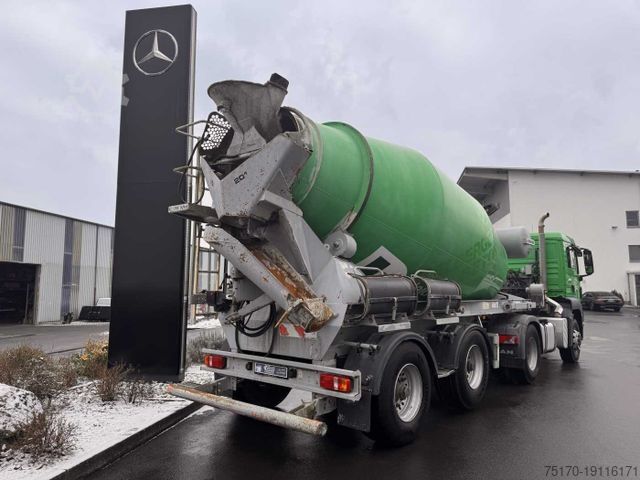 Félpótkocsi MÜLLER-MITTELTAL SF32BM/BT Liebherr HTM1004 10m³ BPW Liftachse