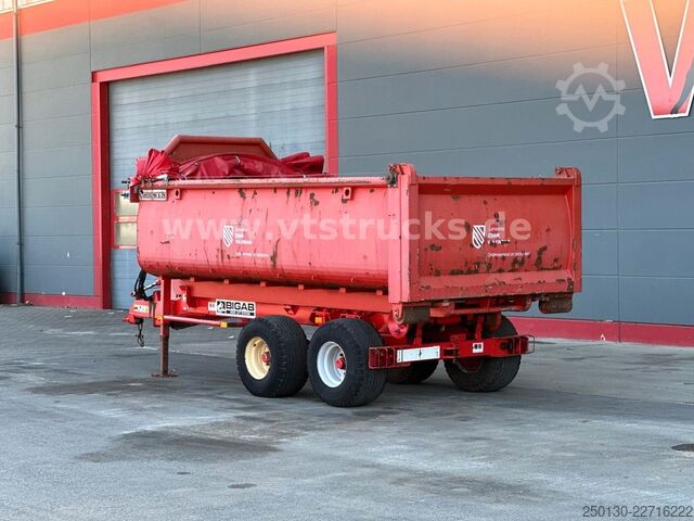 Abrollanhänger  BIGAB 8-12 Abrollanhänger m. Container