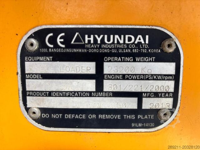 Φορτωτής τροχών Hyundai HL 770-9 A