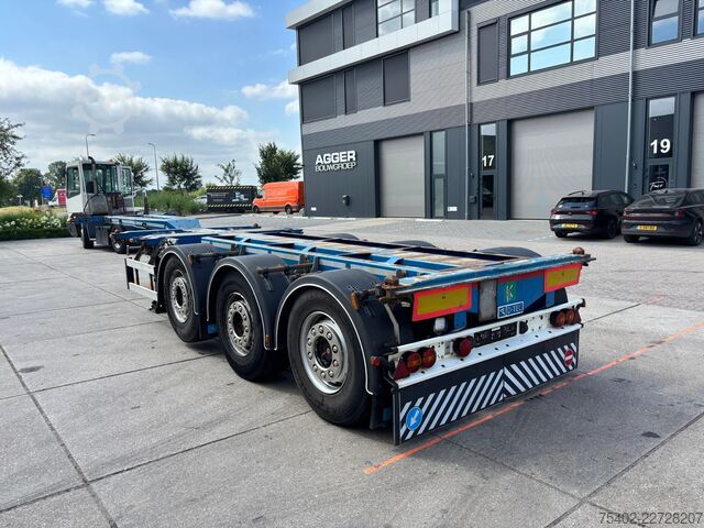 Μεταφορά εμπορευματοκιβωτίων D-TEC FT-LS-S / 3x Extendable / 1x Lift Axle / SAF + ...