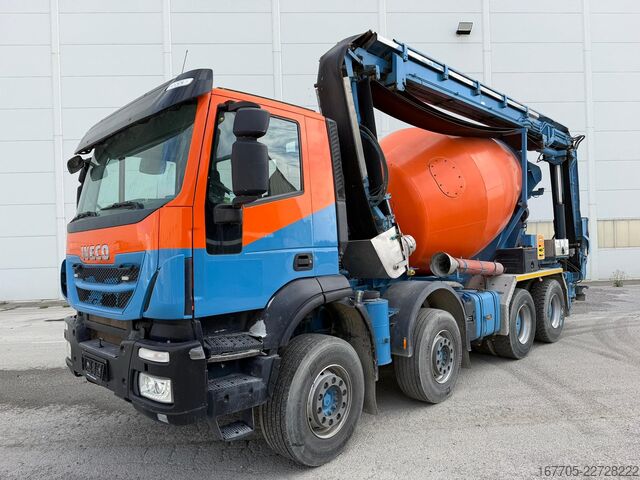 φορτηγό αναμικτήρας σκυροδέματος Iveco TRAKKER AD340T45
