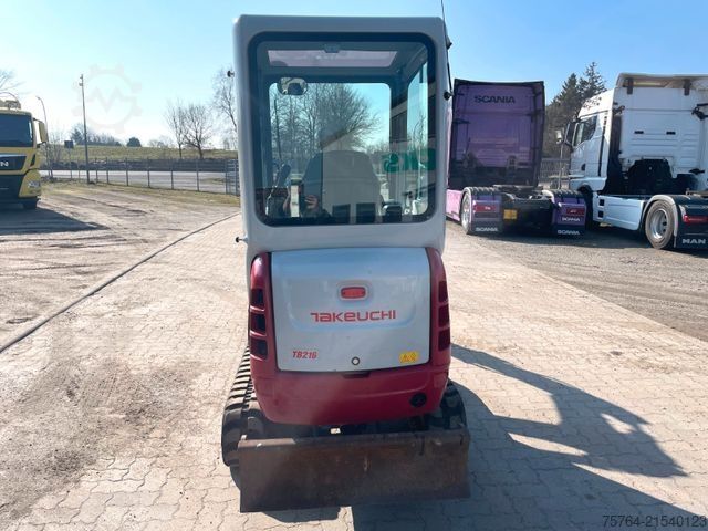 Mini excavator TAKEUCHI TB 216/Powertilt/Taklock/Verbreiterbar/ 2 Stk.!