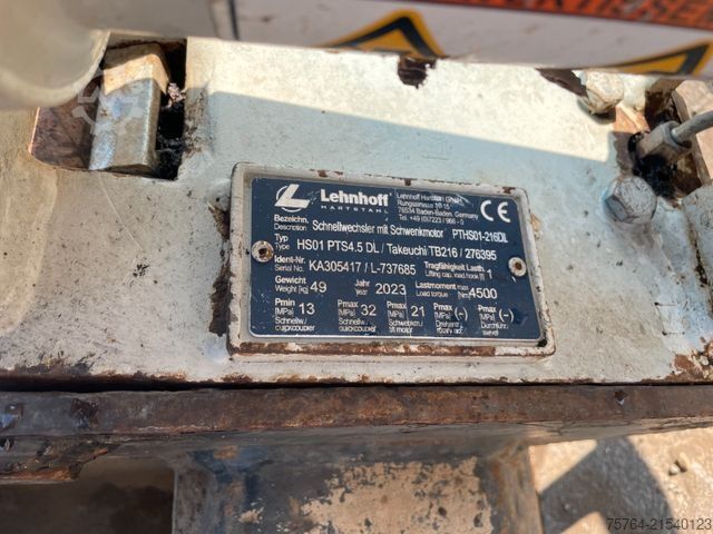 Mini excavator TAKEUCHI TB 216/Powertilt/Taklock/Verbreiterbar/ 2 Stk.!