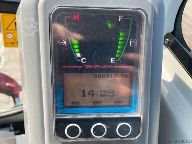 Mini excavator TAKEUCHI TB 216/Powertilt/Taklock/Verbreiterbar/ 2 Stk.!