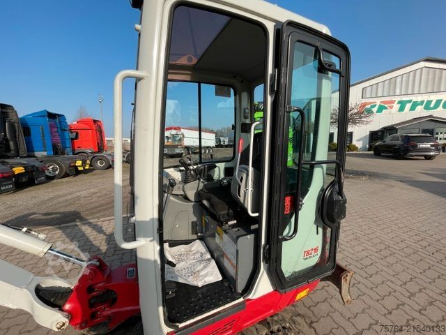Mini excavator TAKEUCHI TB 216/Powertilt/ Verbreiterbar/TOP ZUSTAND!