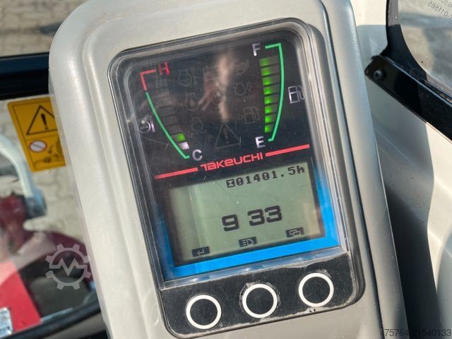 Mini excavator TAKEUCHI TB 216/Powertilt/ Verbreiterbar/TOP ZUSTAND!