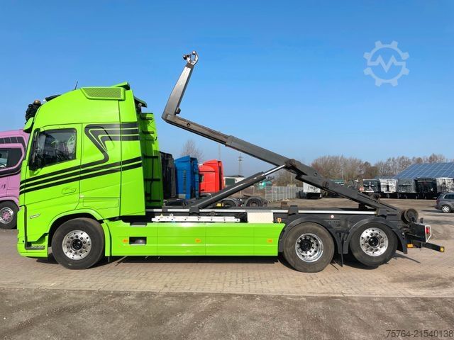 Roll-off tipper truck VOLVO FH500/VDL Abrollhaken 7,10m/Funk/Globe XL