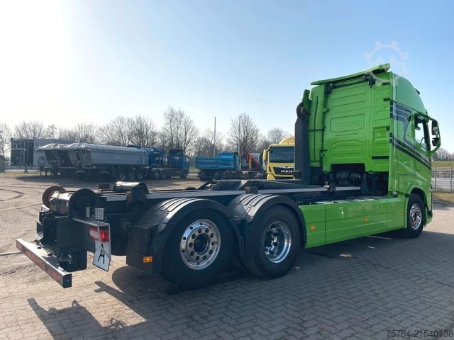 Roll-off tipper truck VOLVO FH500/VDL Abrollhaken 7,10m/Funk/Globe XL