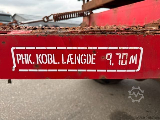 Three-way tipper trailer Dapa 4 axle tipper trailer 30 t