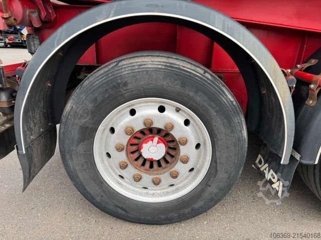 Three-way tipper trailer Dapa 4 axle tipper trailer 30 t