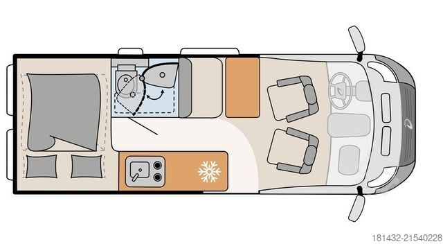 Campervan DETHLEFFS Dethleffs Globetrail Active Fiat 600 DS Active